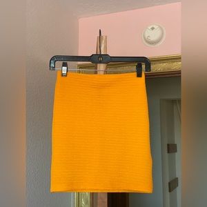 TopShop Orange skirt